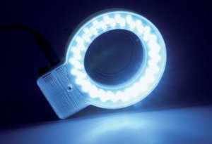 LED Lysring justerbart styrke til til microscope